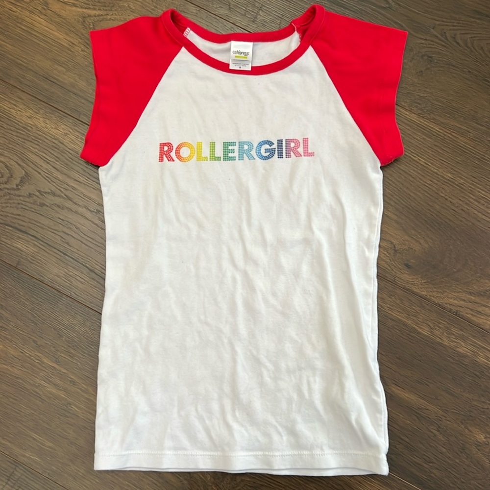 Roller Girl Skater T Shirt Size Small